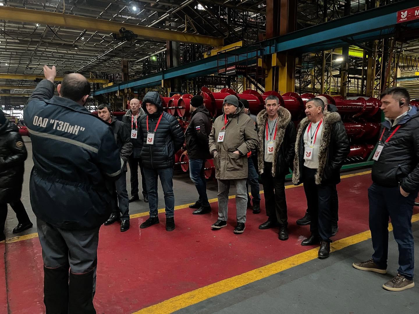 Делегация Республики Башкортостан в гостях ОАО "ГЗЛиН"